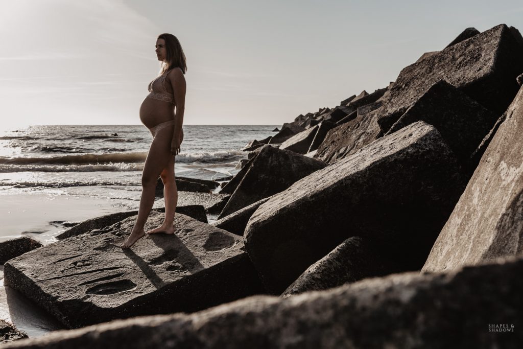 Zwanger zwangerschapsshoot boudoir fotograafnederland