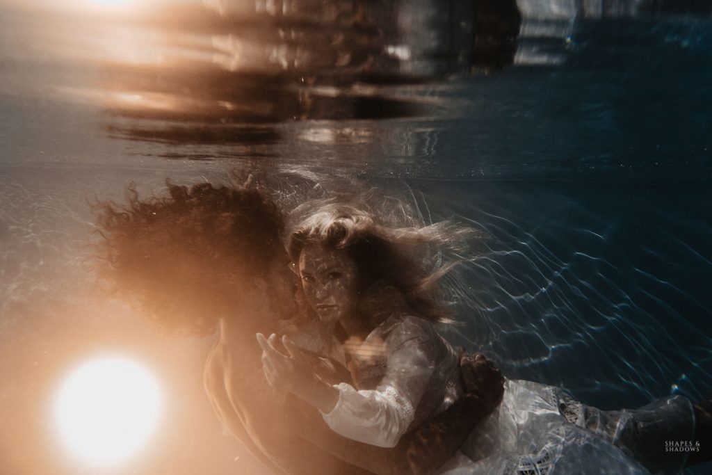 onderwaterfotografie boudoir fotograaf koppel shoot nederland