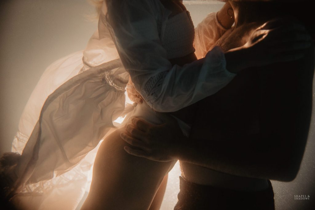 onderwaterfotografie boudoir fotograaf koppel shoot nederland